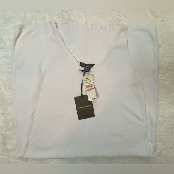 Tommy Bahama Everson Sweater Dress, White - Picture 8 of 16